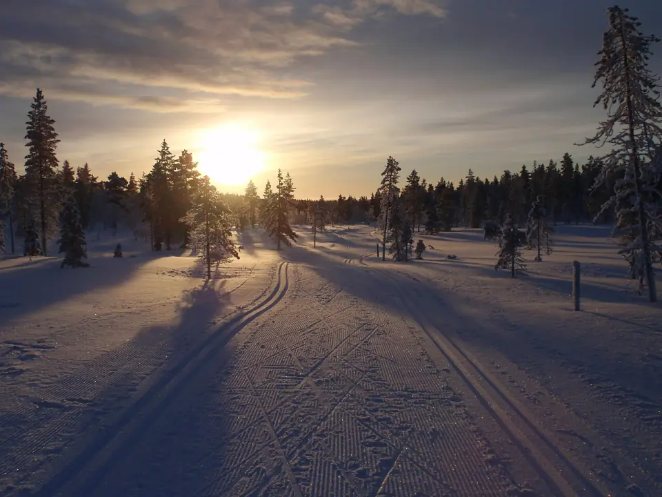 Anochecer en Kiilopää