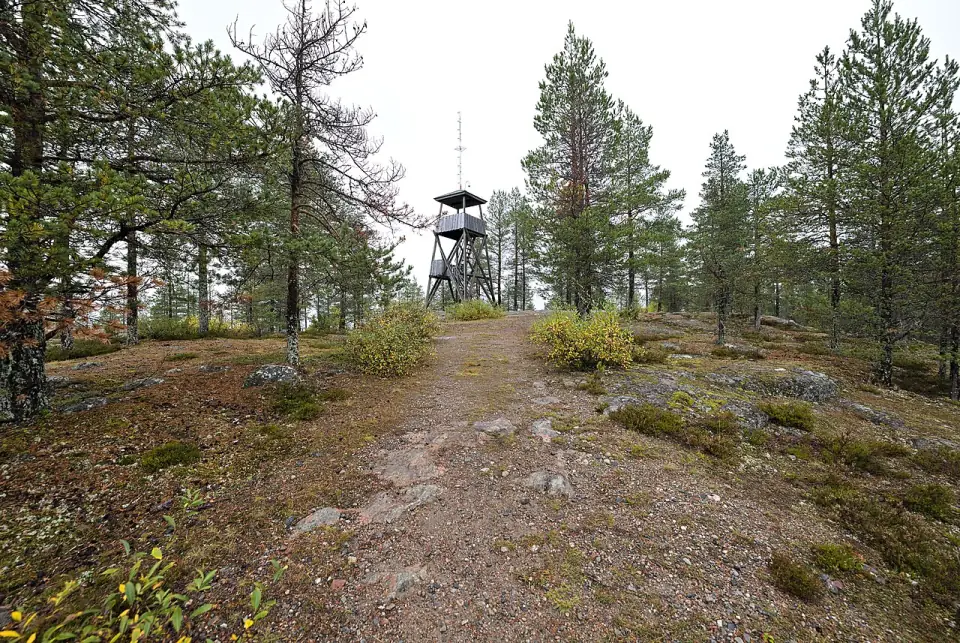 Watch tower on the Syväsenvaara Rovaniemi 2022-09-15 01