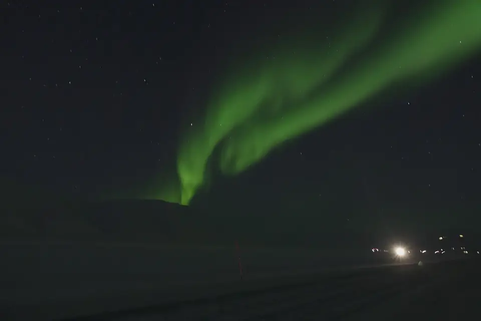 Adventdalen, one of the Svalbard viewing spots
