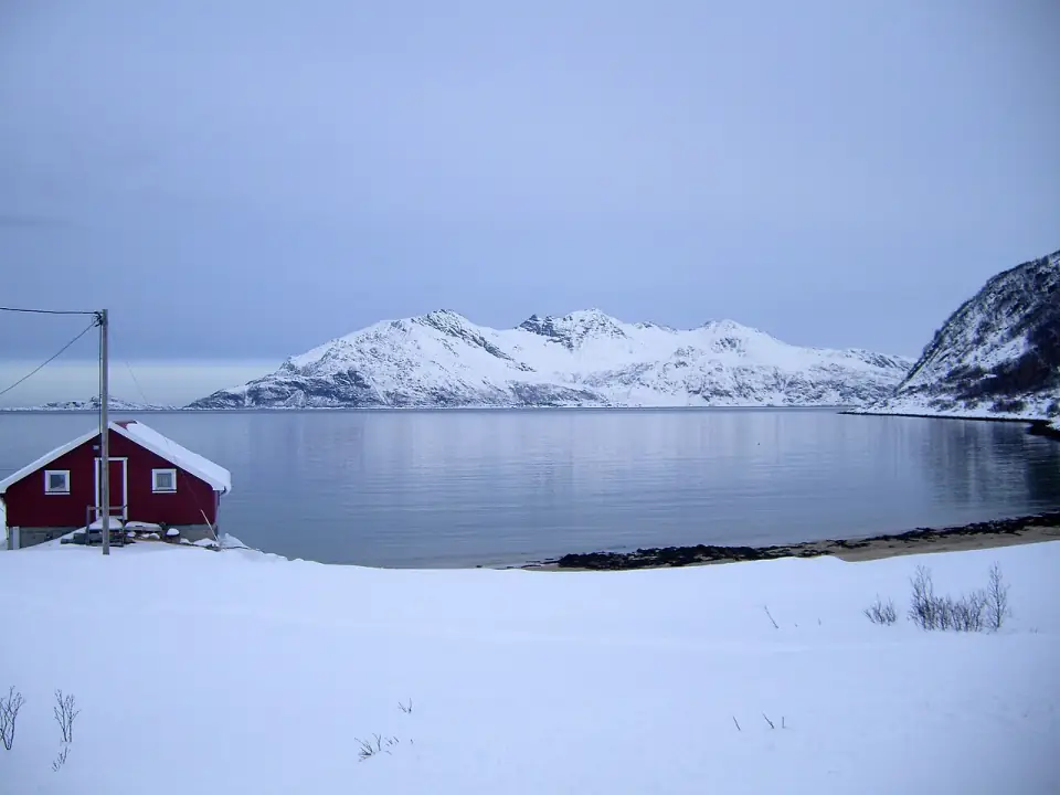 Vengsøya sett fra Grøtfjordskjæret