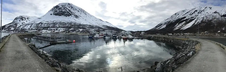Oldervika Breakwater in Tromsø